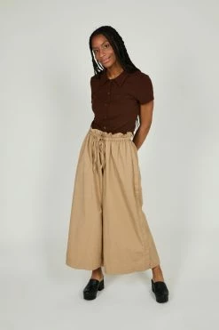 Intentionally Blank DAHLIA PANT Latte NEW ARRIVALS