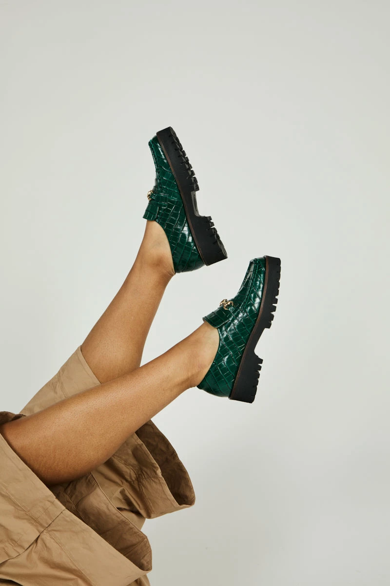 Intentionally Blank SHOES HK-2 Loafer Forest 4 Intentionally Blank SHOES HK-2 Loafer Forest