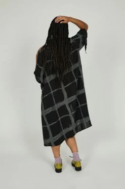 Intentionally Blank FORTE SHIRT DRESS Black