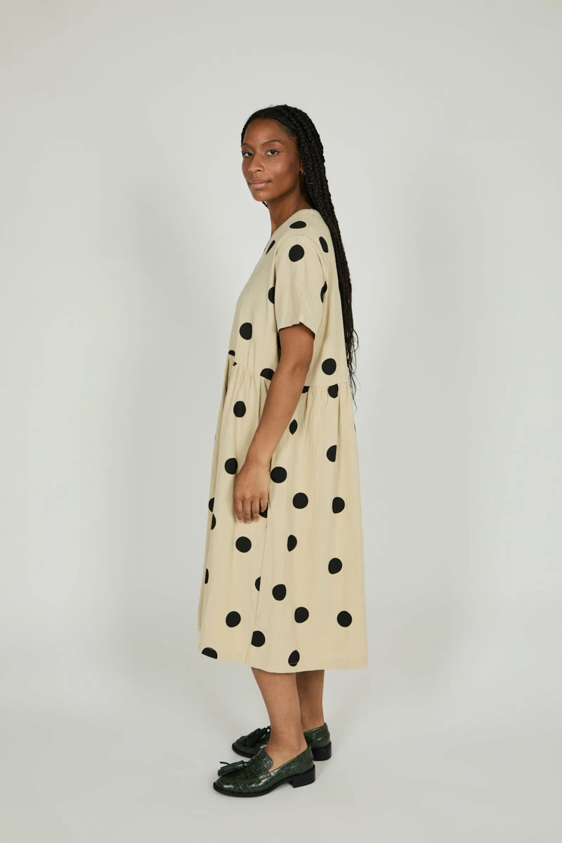 Intentionally Blank DIP DRESS Oatmeal 5 Intentionally Blank DIP DRESS Oatmeal