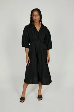 Intentionally Blank PROLIFIC DRESS Black NEW ARRIVALS