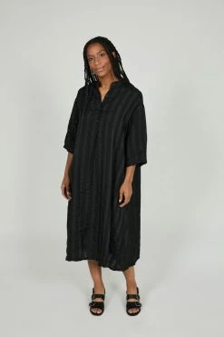 Intentionally Blank NATION DRESS Black NEW ARRIVALS