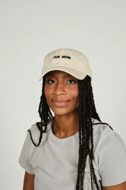 Intentionally Blank FUN MOM Dad Cap Sand/Black ACCESSORIES