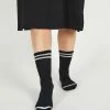 Le Bon BOYFRIEND EXTENDED SOCKS NOIR