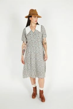 Intentionally Blank NEW ARRIVALS MAREN DRESS Pale Blue