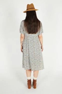 Intentionally Blank NEW ARRIVALS MAREN DRESS Pale Blue