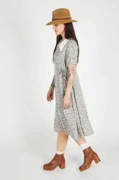 Intentionally Blank NEW ARRIVALS MAREN DRESS Pale Blue