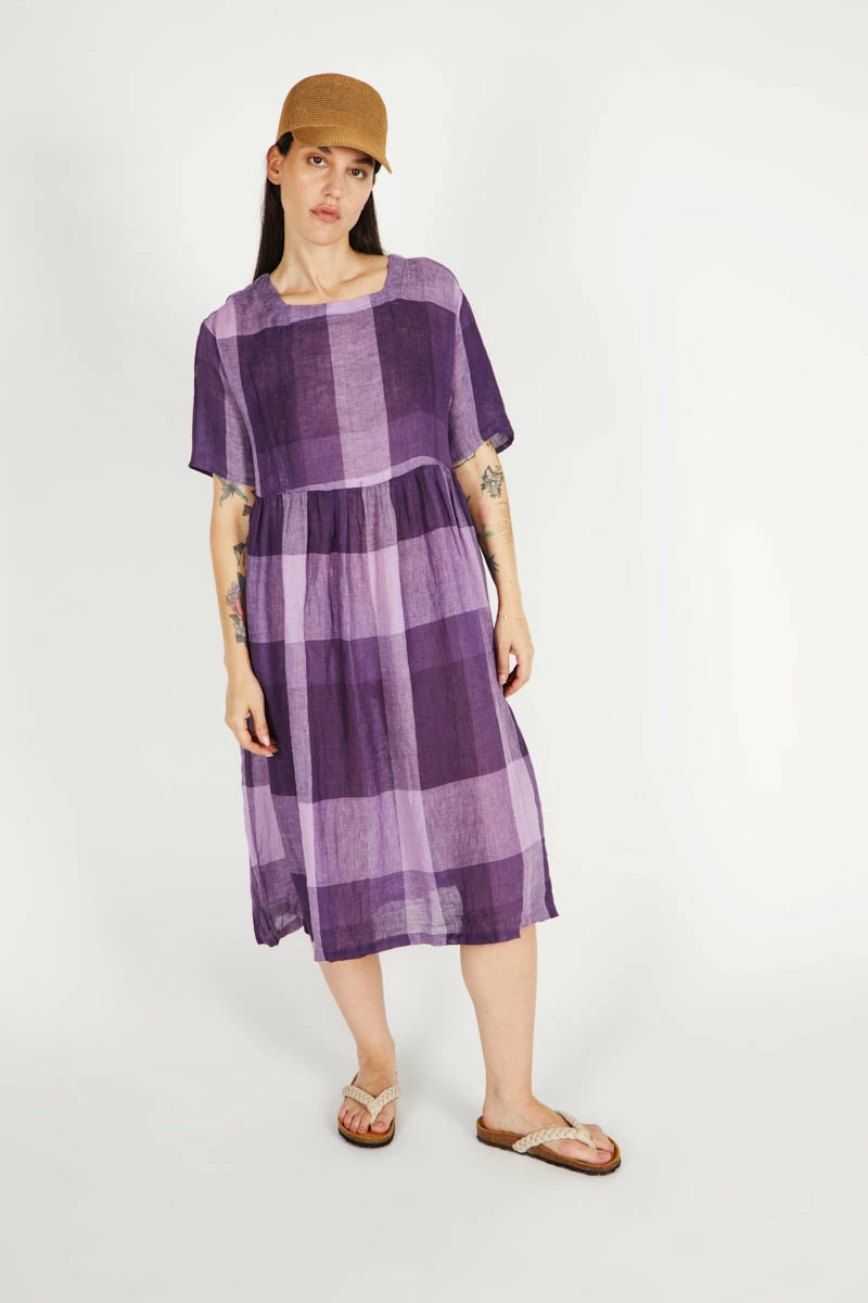 Intentionally Blank AGATHA DRESS Grape Crush NEW ARRIVALS 4 Intentionally Blank AGATHA DRESS Grape Crush NEW ARRIVALS
