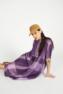 Intentionally Blank AGATHA DRESS Grape Crush NEW ARRIVALS