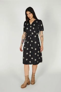 Intentionally Blank LYDIA DRESS Black