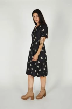 Intentionally Blank LYDIA DRESS Black