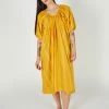 Intentionally Blank PERSIMMON DRESS Mustard NEW ARRIVALS