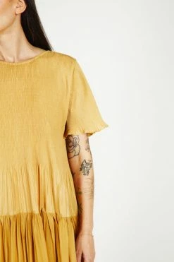 Intentionally Blank NEW ARRIVALS ANDERSON DRESS Yellow