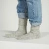 Le Bon COTTAGE SOCKS HEATHER GREY NEW ARRIVALS
