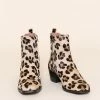 Intentionally Blank BANKS CHELSEA BOOT Leopard SHOES
