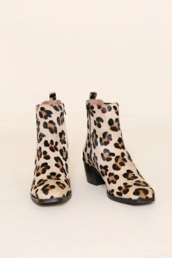 Intentionally Blank BANKS CHELSEA BOOT Leopard SHOES