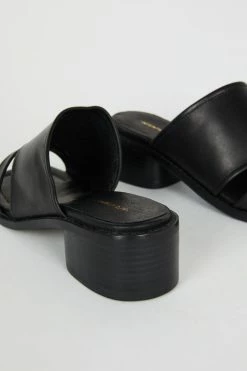 Intentionally Blank BARBARA SANDAL Black