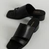 Intentionally Blank BARBARA SANDAL Black
