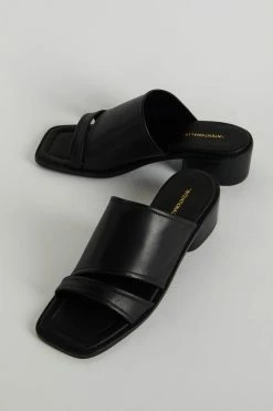 Intentionally Blank BARBARA SANDAL Black