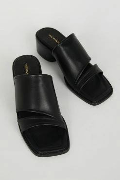 Intentionally Blank BARBARA SANDAL Black