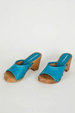 Intentionally Blank NEW ARRIVALS BEATRICE CLOG Turquoise