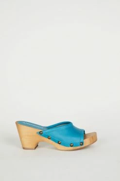 Intentionally Blank NEW ARRIVALS BEATRICE CLOG Turquoise