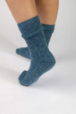Le Bon LIFELIFE SNOW SOCKS DENIM