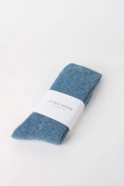 Le Bon LIFELIFE SNOW SOCKS DENIM