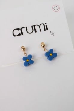Crumi ACCESSORIES FLORISITA Earring Indigo