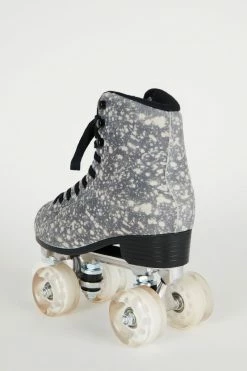 Intentionally Blank BLEACH OUT ROLLER SKATE Black Galaxy 10 Intentionally Blank BLEACH OUT ROLLER SKATE Black Galaxy