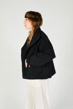 Intentionally Blank BOISE PUFFER JACKET BLACK GARMENTS
