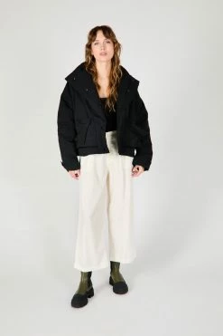 Intentionally Blank BOISE PUFFER JACKET BLACK GARMENTS