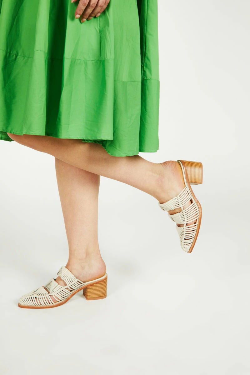 Intentionally Blank SHOES CALISTA MULE Cream 4 Intentionally Blank SHOES CALISTA MULE Cream