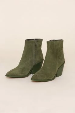 Intentionally Blank SHOES CART HEELED BOOT Khaki