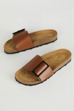 Intentionally Blank CLAIRE SANDAL Tan SHOES