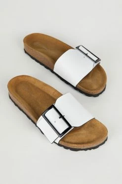 Intentionally Blank SHOES CLAIRE SANDAL White