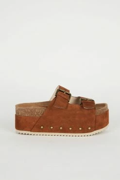 Intentionally Blank SHOES COOPER-2 PLATFORM SANDAL Chestnut 11 Intentionally Blank SHOES COOPER-2 PLATFORM SANDAL Chestnut