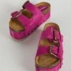 Intentionally Blank COOPER-2 PLATFORM SANDAL Fuchsia