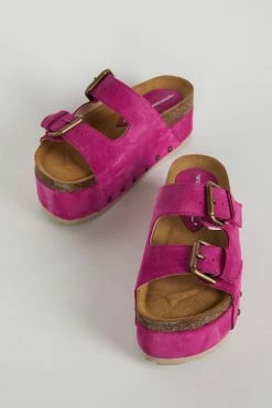 Intentionally Blank Outlet Store 35 Intentionally Blank COOPER-2 PLATFORM SANDAL Fuchsia