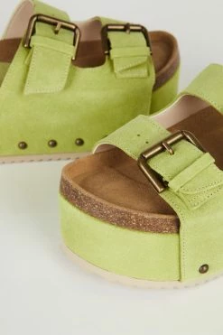 Intentionally Blank NEW ARRIVALS COOPER-2 PLATFORM SANDAL Pistachio