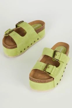 Intentionally Blank NEW ARRIVALS COOPER-2 PLATFORM SANDAL Pistachio