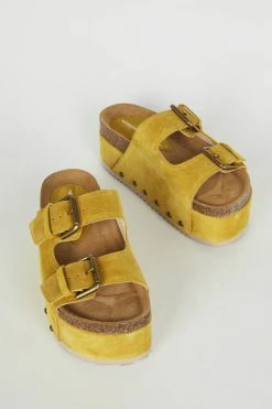 Intentionally Blank Outlet Store 31 Intentionally Blank NEW ARRIVALS COOPER-2 PLATFORM SANDAL Marigold