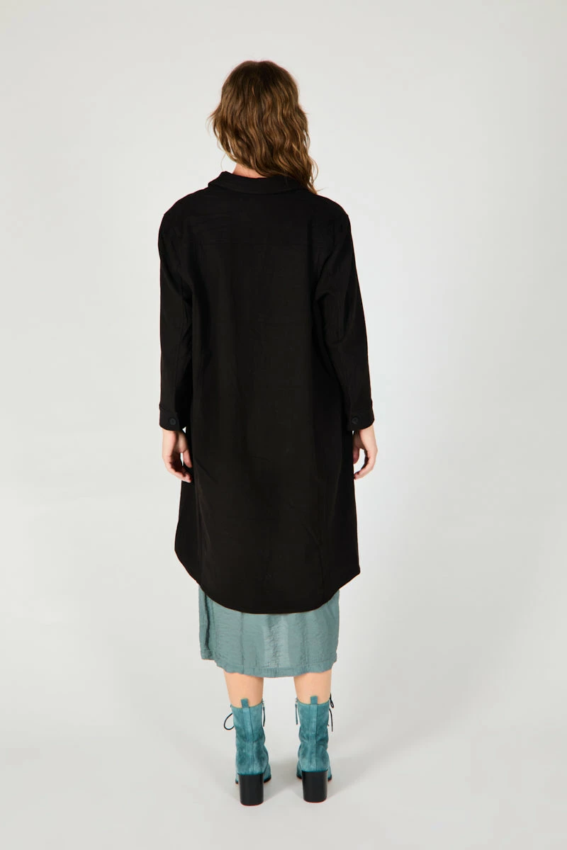 Intentionally Blank GARMENTS CHET COAT BLACK 6 Intentionally Blank GARMENTS CHET COAT BLACK