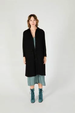 Intentionally Blank GARMENTS CHET COAT BLACK 11 Intentionally Blank GARMENTS CHET COAT BLACK