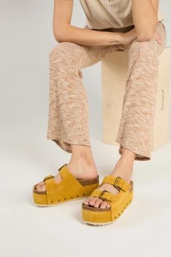 Intentionally Blank NEW ARRIVALS COOPER-2 PLATFORM SANDAL Marigold