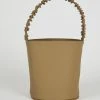 Intentionally Blank ACCESSORIES SCRUNCHIE BUCKET BAG Toffee Vegan