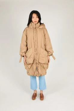 Intentionally Blank GARMENTS EASTLAKE Oversized Puffer Beige