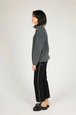 Intentionally Blank GARMENTS MONTICA Button Down Grey