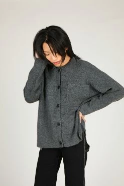 Intentionally Blank GARMENTS MONTICA Button Down Grey
