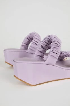 Intentionally Blank PHORNA PLATFORM Lilac Vegan NEW SHOES